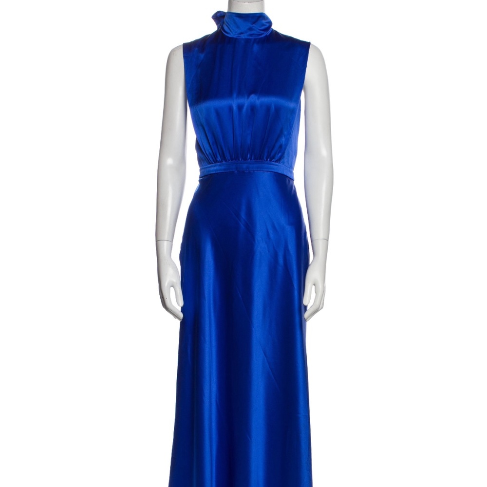 Saloni silk dress